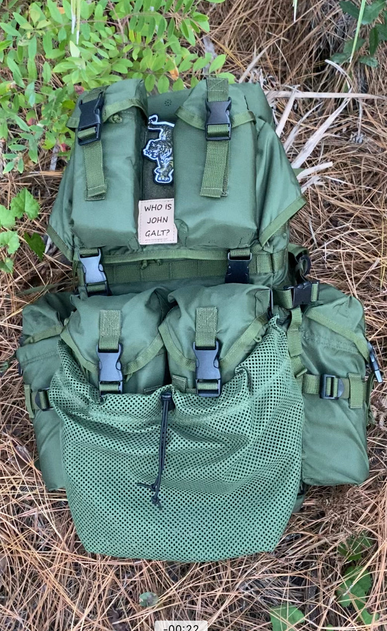 "Pack Sack" Clip-on Mesh Outside Pocket. Free Shipping! (U.S.A. only)