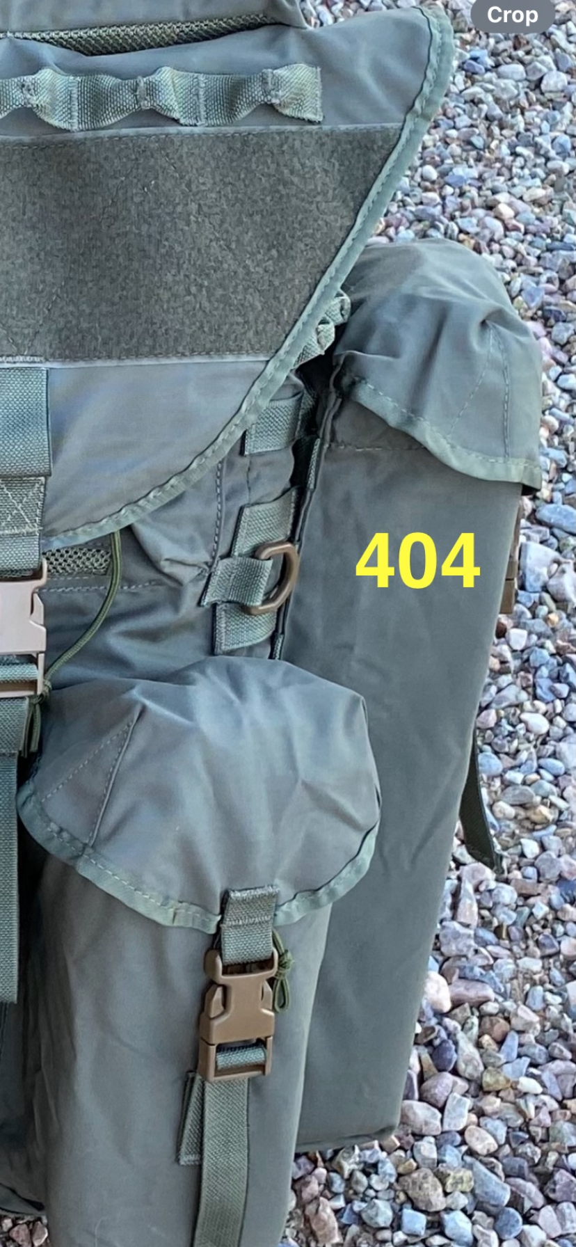 #404 Side Pouch, Optional - SLAM - Buckled - Tall - Pre-Order